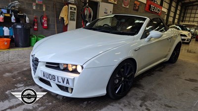 Lot 406 - 2008 ALFA ROMEO SPIDER JTS SE