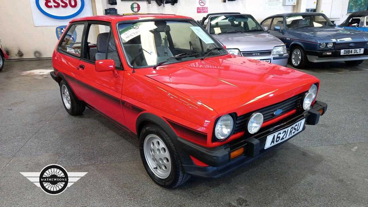 Lot 496 - 1983 FORD FIESTA XR2