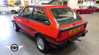 Lot 496 - 1983 FORD FIESTA XR2