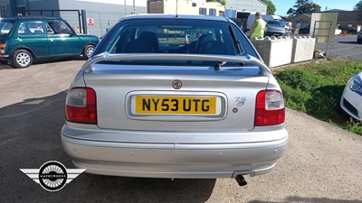 Lot 502 - 2004 MG ZS+