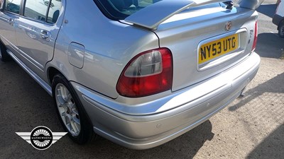 Lot 502 - 2004 MG ZS+
