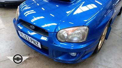 Lot 504 - 2004 SUBARU IMPREZA WRX-STI TYPE UK