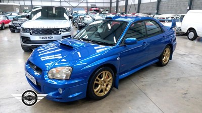 Lot 504 - 2004 SUBARU IMPREZA WRX-STI TYPE UK