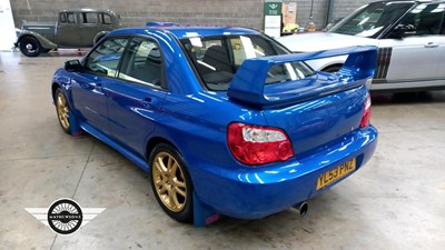 Lot 504 - 2004 SUBARU IMPREZA WRX-STI TYPE UK