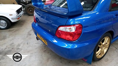 Lot 504 - 2004 SUBARU IMPREZA WRX-STI TYPE UK