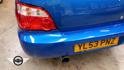 Lot 504 - 2004 SUBARU IMPREZA WRX-STI TYPE UK