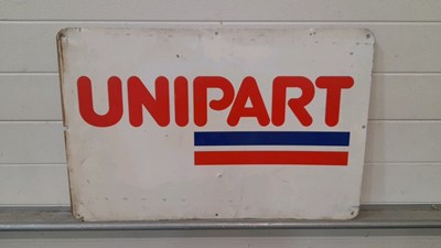 Lot 99 - UNIPART ALLOY SIGN & WOODEN HAND PAINTED FORD SERVICE SIGNS