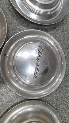 Lot 857 - 5X METAL HUB CAPS, IDEAL WALL FILLERS