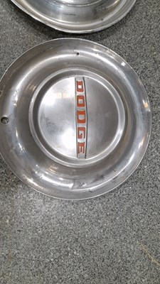 Lot 857 - 5X METAL HUB CAPS, IDEAL WALL FILLERS