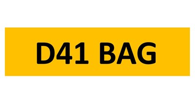 Lot 108-16 - REGISTRATION ON RETENTION - D41 BAG