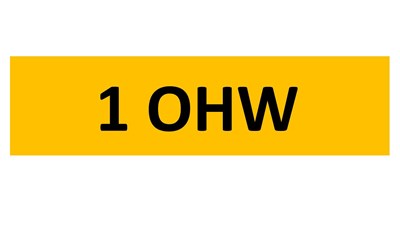 Lot 110-16 - REGISTRATION ON RETENTION - 1 OHW