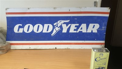 Lot 441 - GOODYEAR SIGN