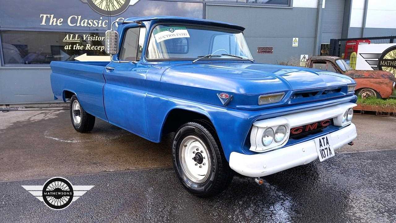 Lot 550 - 1963 GMC 150 PICKUP