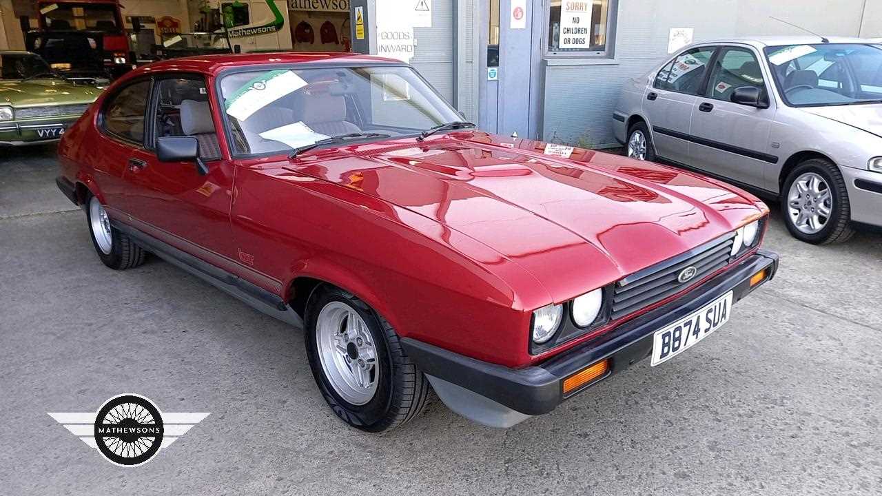 Lot 554 - 1984 FORD CAPRI LASER