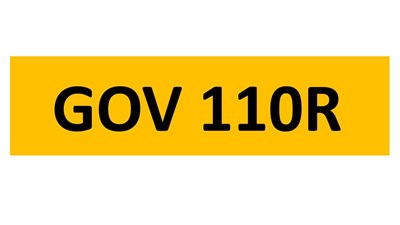 Lot 112-16 - REGISTRATION ON RETENTION - GOV 110R