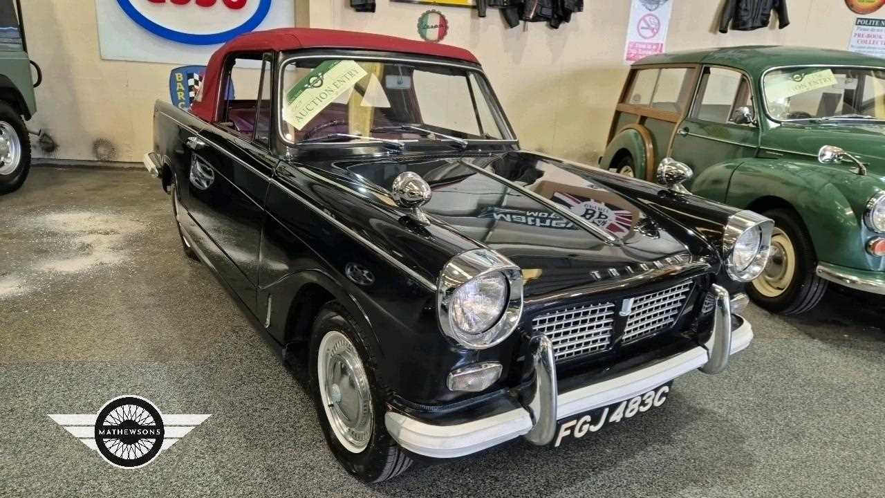 Lot 144 - 1965 TRIUMPH HERALD 1200