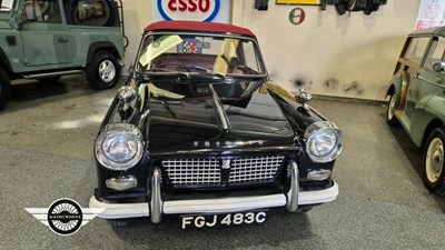 Lot 144 - 1965 TRIUMPH HERALD 1200