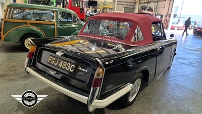 Lot 144 - 1965 TRIUMPH HERALD 1200