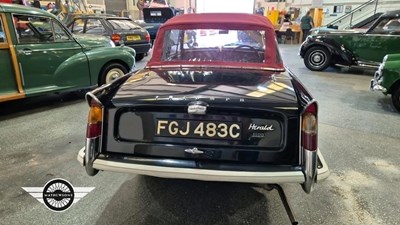 Lot 144 - 1965 TRIUMPH HERALD 1200