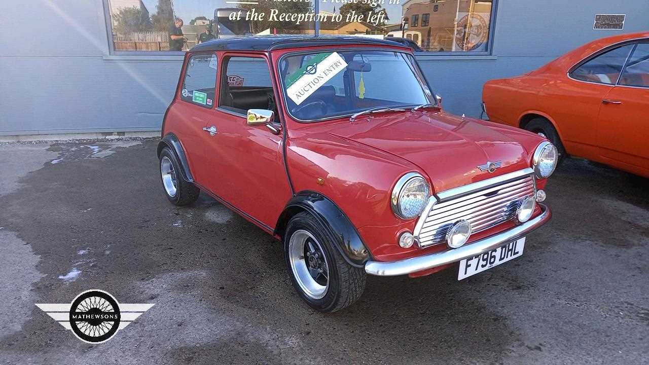 Lot 566 - 1989 AUSTIN MINI 1000 CITY