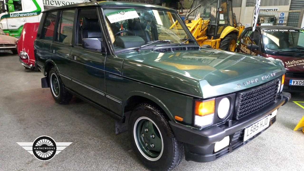 Lot 590 - 1994 LAND ROVER RANGEROVER VOGUE SE A