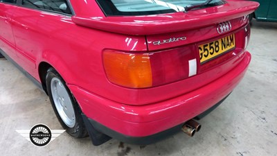 Lot 594 - 1989 AUDI QUATTRO COUPE