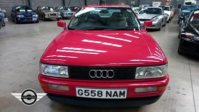 Lot 594 - 1989 AUDI QUATTRO COUPE