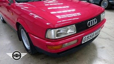 Lot 594 - 1989 AUDI QUATTRO COUPE