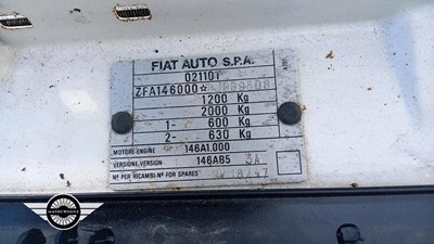 Lot 530 - 1984 FIAT UNO 45 ES
