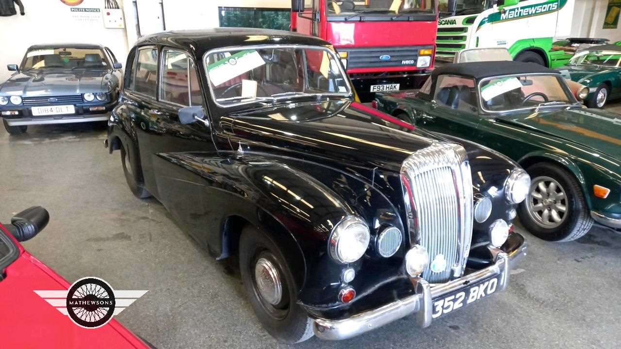 Lot 646 - 1957 DAIMLER CONQUEST/CENTURY