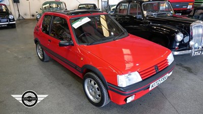 Lot 630 - 1992 PEUGEOT 205 GTI