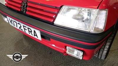 Lot 630 - 1992 PEUGEOT 205 GTI