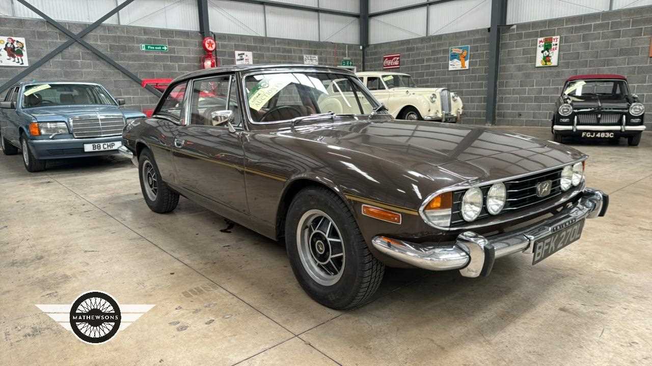 Lot 21 - 1972 TRIUMPH STAG AUTO