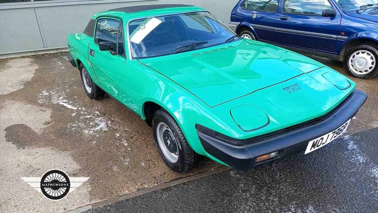 Lot 794 - 1976 TRIUMPH TR7