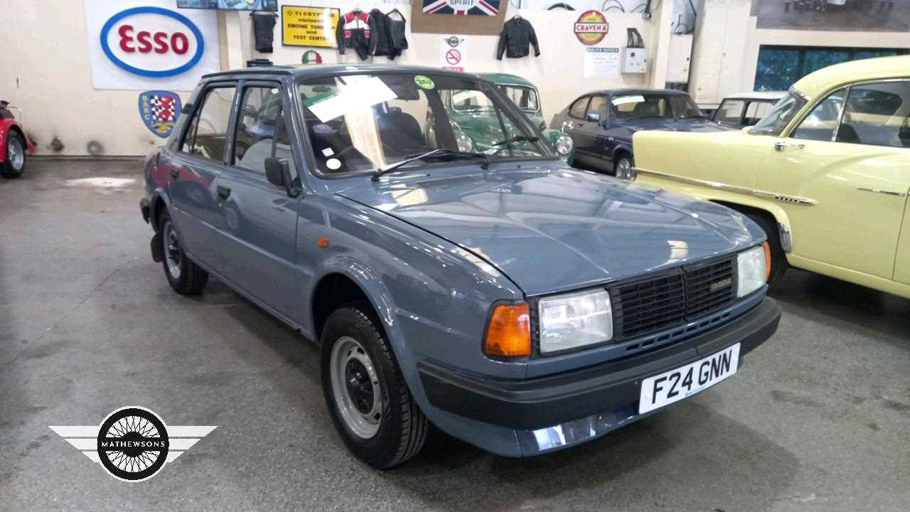 Lot 656 - 1988 SKODA 120 L