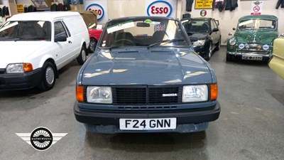 Lot 656 - 1988 SKODA 120 L