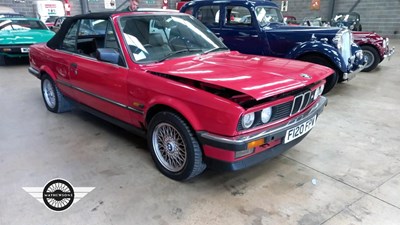 Lot 814 - 1989 BMW 320I CONVERTIBLE AUTO