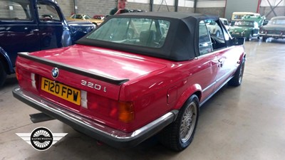 Lot 814 - 1989 BMW 320I CONVERTIBLE AUTO