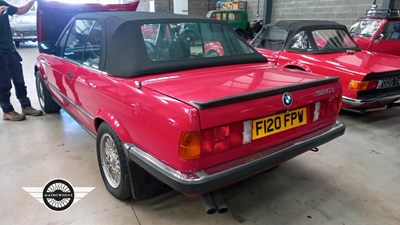 Lot 814 - 1989 BMW 320I CONVERTIBLE AUTO