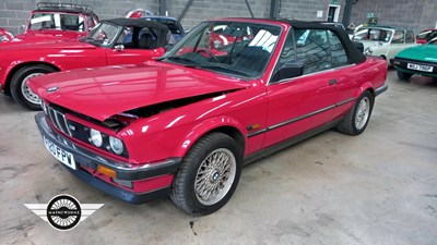 Lot 814 - 1989 BMW 320I CONVERTIBLE AUTO