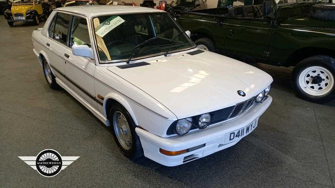 Lot 806 - 1987 BMW 535 I