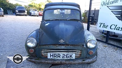Lot 610 - 1971 MORRIS 8 CWT VAN