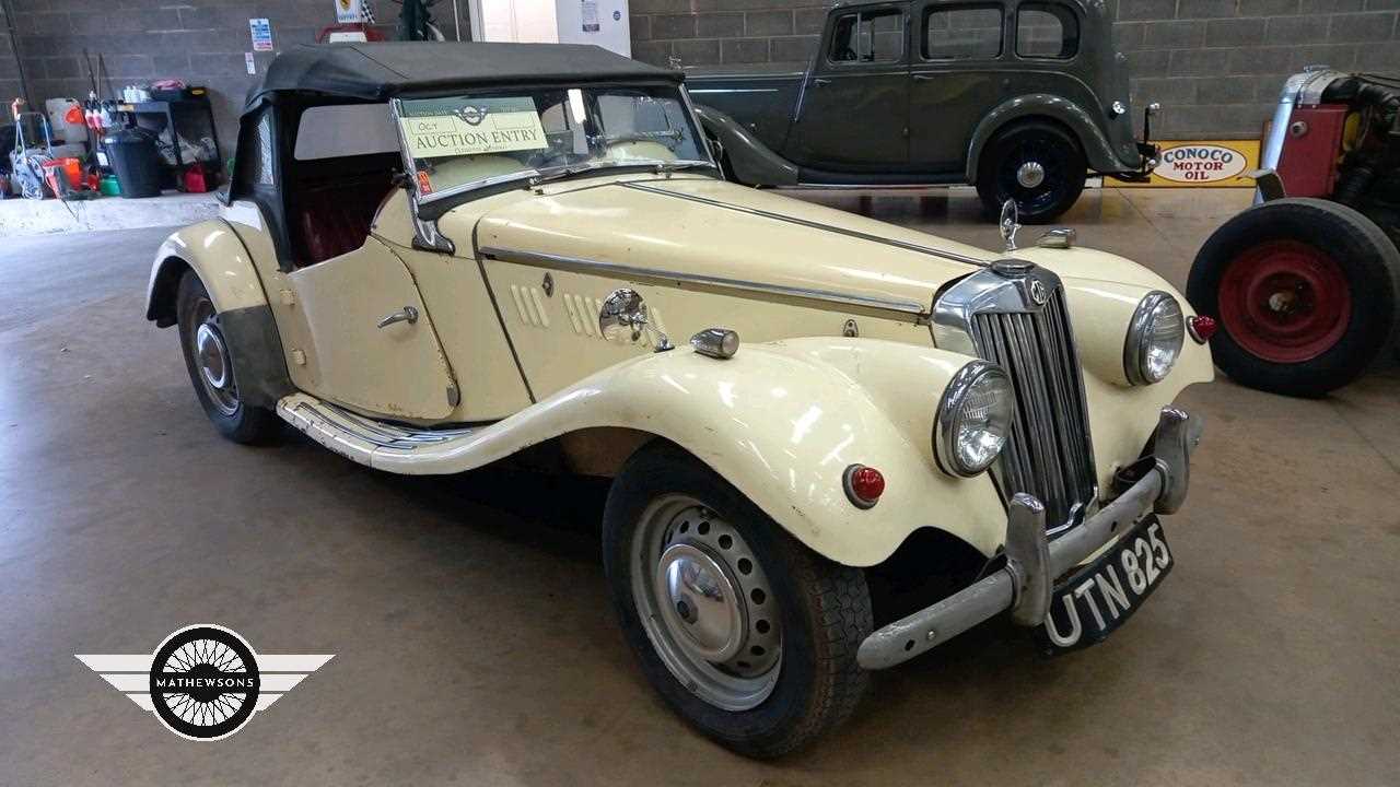 Lot 710 - 1954 MG TF