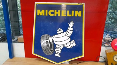 Lot 255 - Large Michelin Sign 30" x 25"