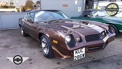 Lot 826 - 1981 CHEVROLET GMC CAMARO