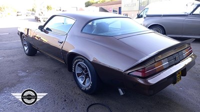 Lot 826 - 1981 CHEVROLET GMC CAMARO