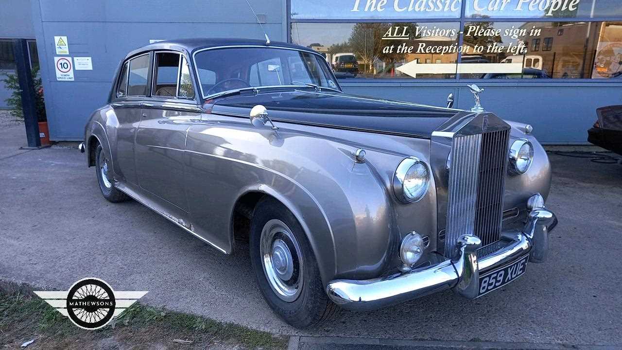 Lot 258 - 1957 ROLLS ROYCE CLOUD