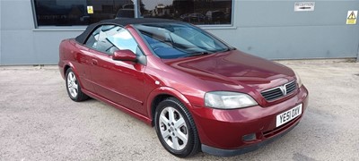 Lot 460 - 2001 VAUXHALL ASTRA COUPE