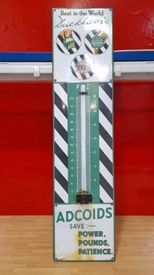 Lot 731 - DUCKHAMS THERMOMETER 45" x 11"