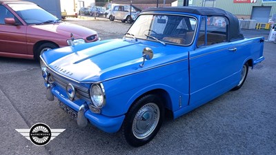 Lot 840 - 1971 TRIUMPH HERALD 13/60